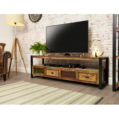 Urban Chic Open Widescreen Television Cabinet Urban Chic Open Widescreen Television Cabinet