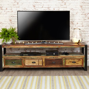 Urban Chic Open Widescreen Television Cabinet