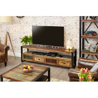 Urban Chic Open Widescreen Television Cabinet Urban Chic Open Widescreen Television Cabinet