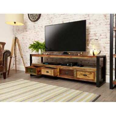 Urban Chic Open Widescreen Television Cabinet Urban Chic Open Widescreen Television Cabinet