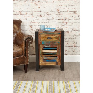 Urban Chic 1 Door 1 Drawer Lamp Table