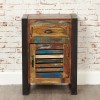 Urban Chic 1 Door 1 Drawer Lamp Table