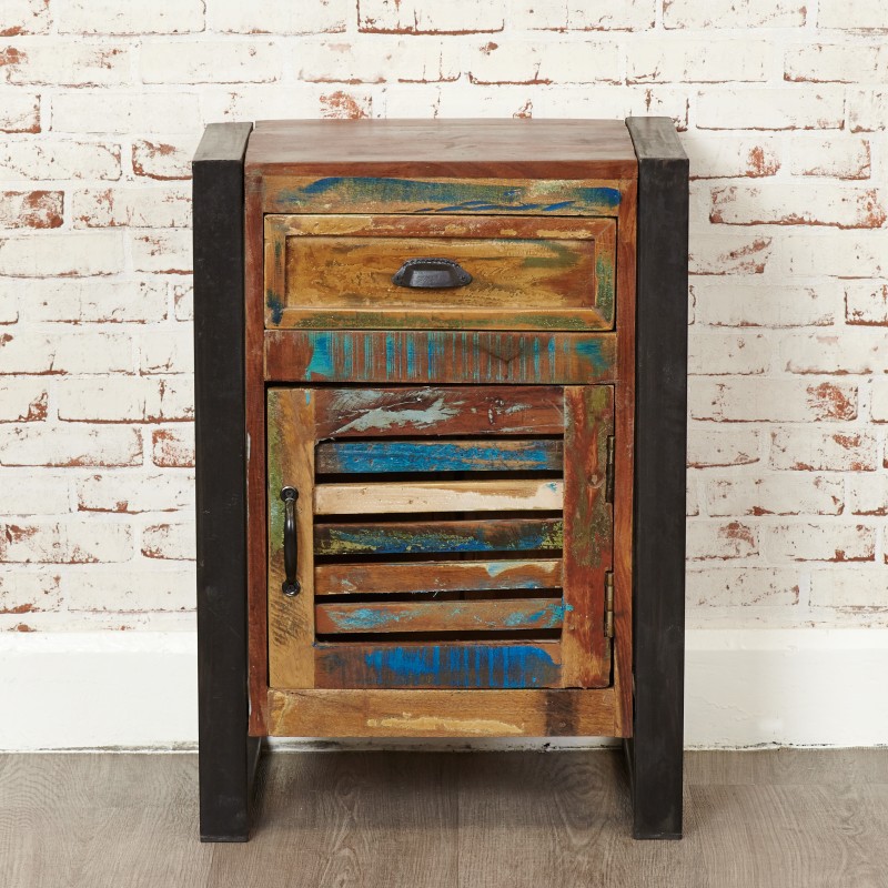 Urban Chic 1 Door 1 Drawer Lamp Table