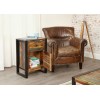 Urban Chic 1 Door 1 Drawer Lamp Table