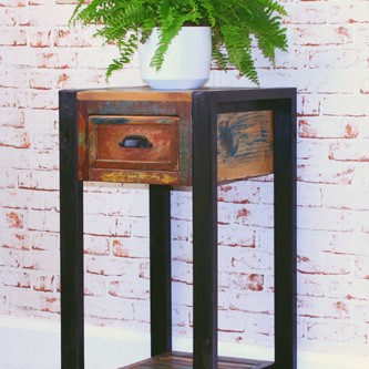 Urban Chic Plant Stand / Lamp Table