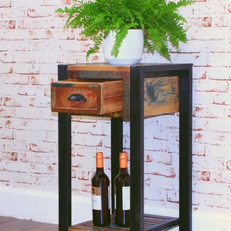 Urban Chic Plant Stand / Lamp Table