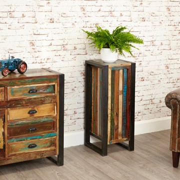 Urban Chic Tall Plant Stand/Lamp Table