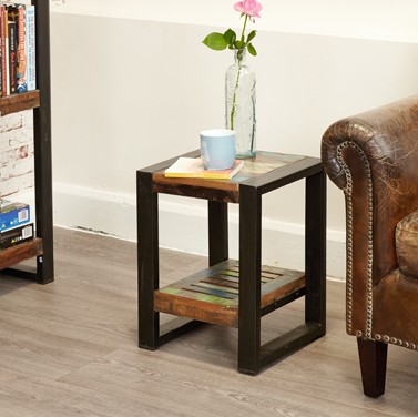 Urban Chic Low Plant Stand / Lamp table