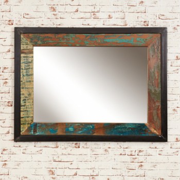 Urban Chic Large Mirror (Hangs landscape or portrait)