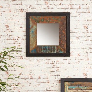 Urban Chic Small Mirror (Hangs landscape or portrait)
