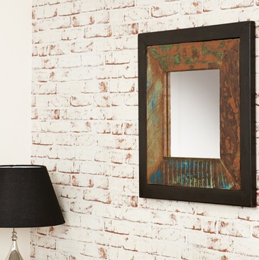 Urban Chic Small Mirror (Hangs landscape or portrait)