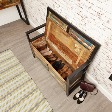 Urban Chic Storage Monks Bench