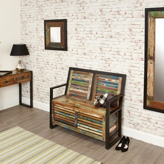 Urban Chic Storage Monks Bench