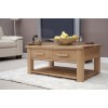 Opus Modern Oak 2 Drawer Coffee Table Opus Modern Oak 2 Drawer Coffee Table