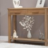 Opus Modern Oak Console Table