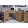 Opus Modern Oak Corner Desk