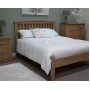Opus Modern Oak Double Arched Bed