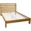 Opus Modern Oak Double Slatted Bed