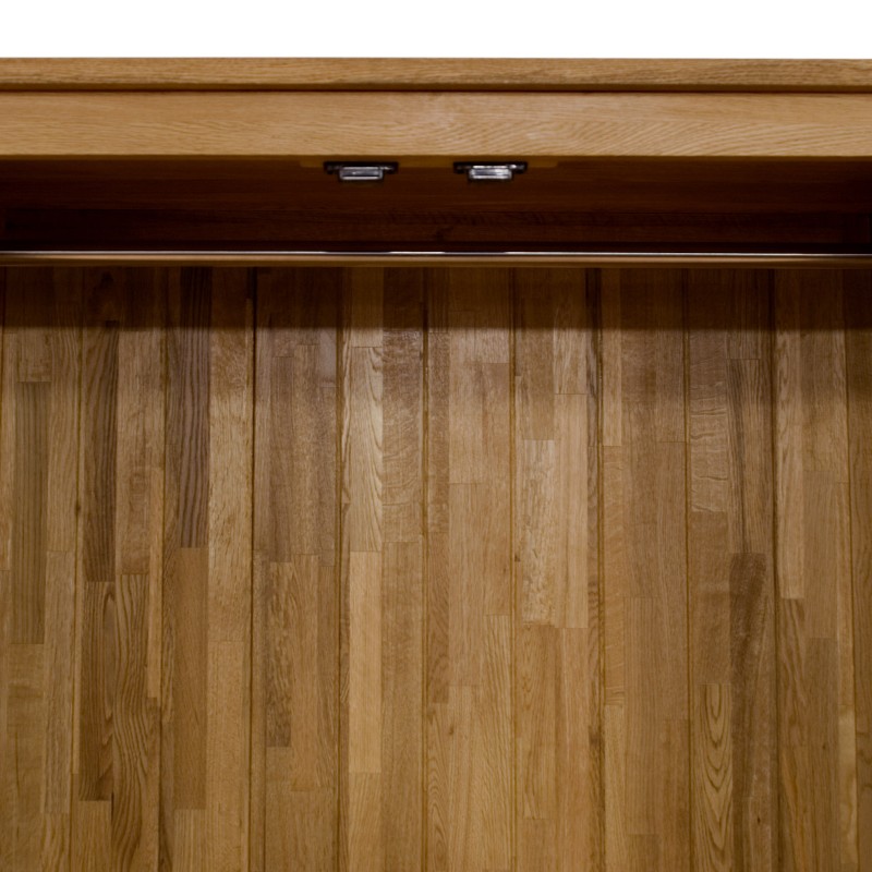 Opus Modern Oak Gents Wardrobe