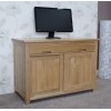 Opus Modern Oak Hideaway Computer Desk