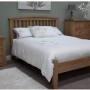 Opus Modern Oak Kingsize Arched Bed