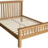 Opus Modern Oak King-Size Rail Bed
