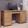 Opus Modern Oak Large Desk
