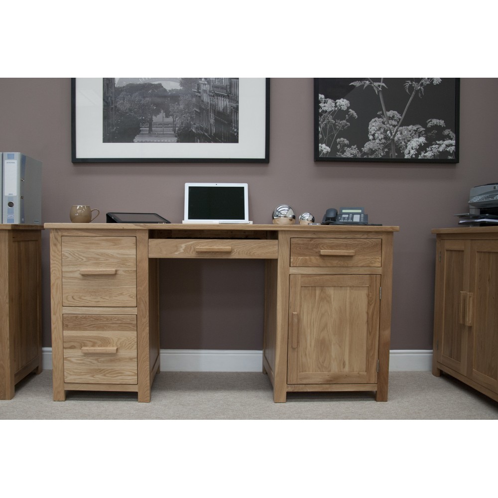 Opus Modern Oak Large Desk Opus Modern Oak Large Desk