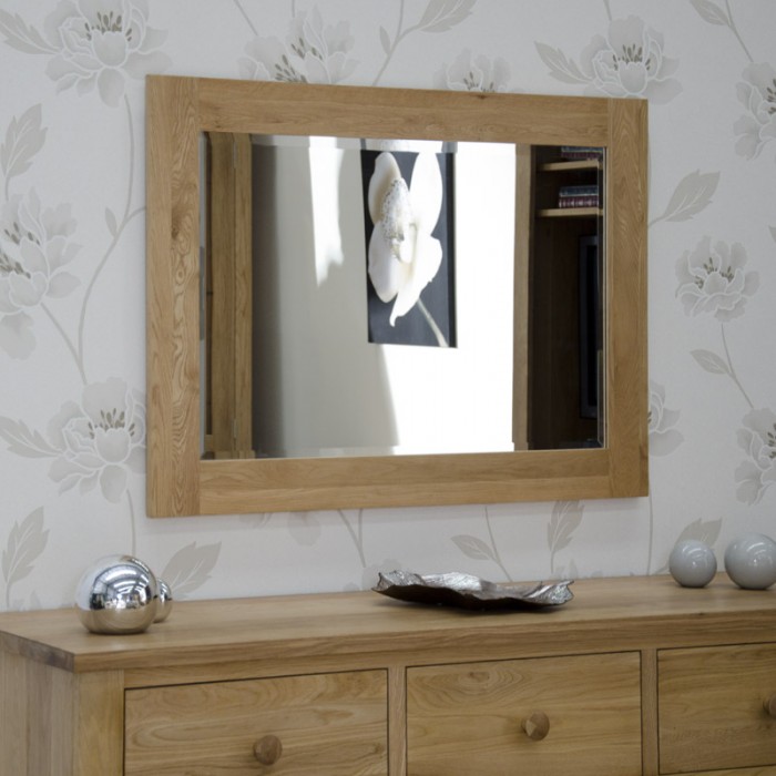 Opus Modern Oak Medium 1020 x 720 Mirror