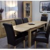 Opus Modern Oak Medium Drawleaf Extending Table