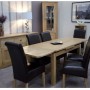 Opus Modern Oak Medium Drawleaf Extending Table