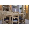 Opus Modern Oak Single Leaf Plain Top Extending Table Opus Modern Oak Single Leaf Plain Top Extending Table
