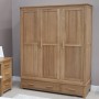 Opus Modern Oak Triple Wardrobe