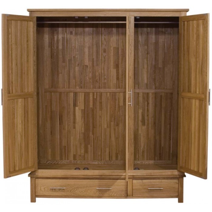 Opus Modern Oak Triple Wardrobe