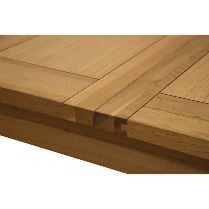 Opus Modern Oak Twin Leaf Extending Dining Table