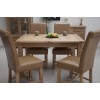 Opus Modern Oak Twin Leaf Extending Dining Table