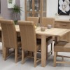 Opus Modern Oak Twin Leaf Extending Dining Table