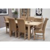 Opus Modern Oak Twin Leaf Extending Dining Table