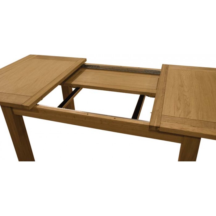 Opus Modern Oak Twin Leaf Extending Dining Table