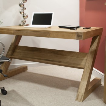 Opus Modern Oak Z Style Office Desk