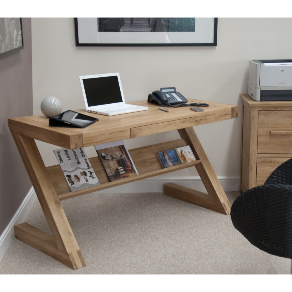 Opus Modern Oak Z Style Office Desk