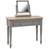 Pebble Grey Painted Dressing Table Mirror