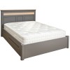Pebble Grey Painted Kingsize Bed