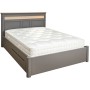 Pebble Grey Painted Kingsize Bed