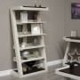 Z Painted Large Bookcase with Wenge Oak Top