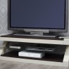 Z Painted Plasma TV Cabinet with Wenge Oak Top