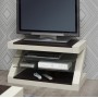 Z Painted  TV Cabinet with Wenge Oak Top