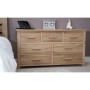 Opus Modern Oak 7 Drawer Multi Chest