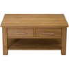 Opus Modern Oak  2 Drawer Coffee Table