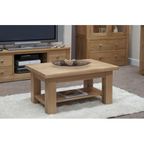 Opus Modern Oak 3 x 2 Medium Coffee Table